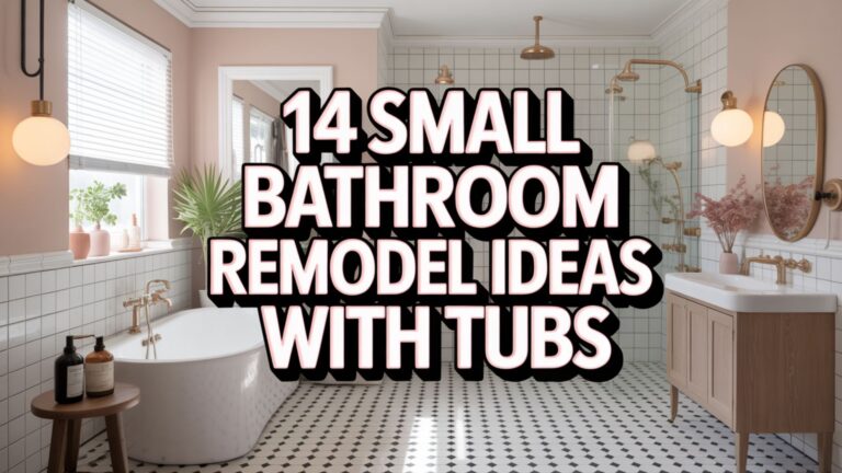 14 Small Bathroom Remodel with Tub Ideas for a Serene Retreat