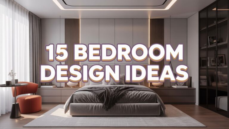 15 Bedroom Design Ideas to Elevate Sleep Comfort