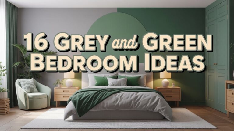 16 Grey and Green Bedroom Ideas to Create Calm and Style