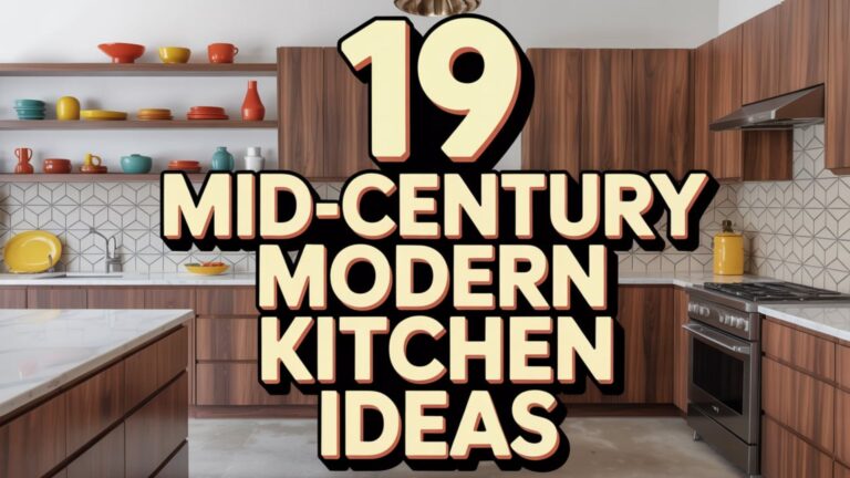 19 Mid century modern kitchen Ideas to Create Timeless Style