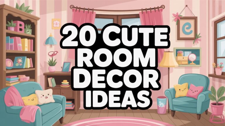 20 Cute Room Decor Ideas That Enhance Your Aesthetic Style