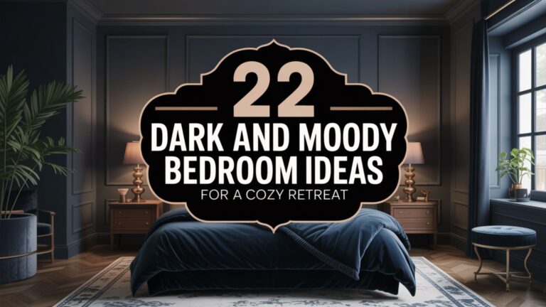22 Dark and Moody Bedroom Ideas for a Dramatic Sanctuary