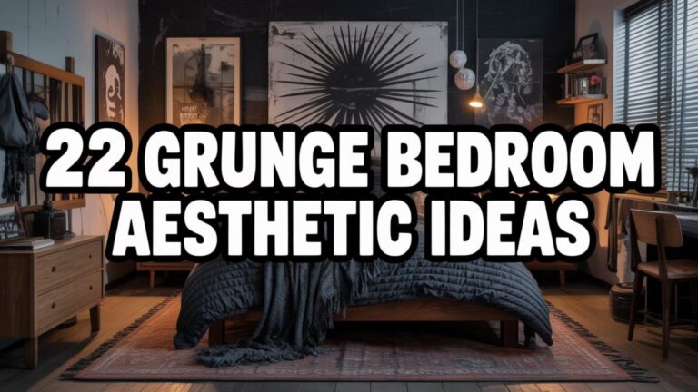22 Grunge Bedroom Aesthetic Ideas for a Moody, Stylish Retreat