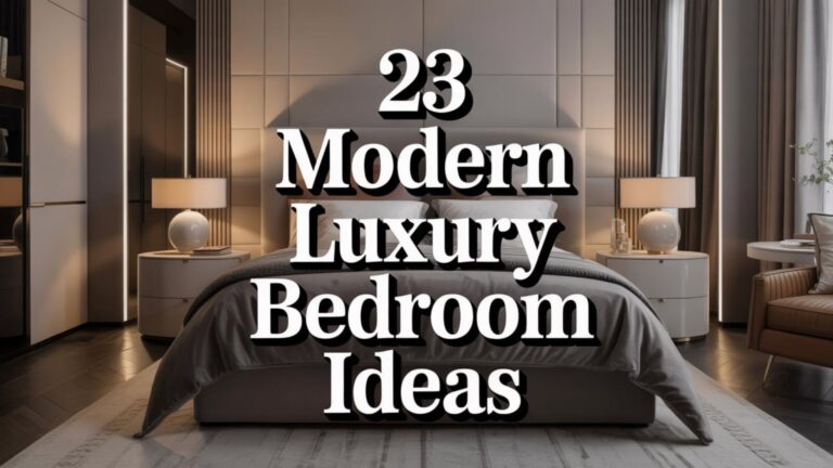 23 Modern Luxury Bedroom Ideas to Elevate Your Space