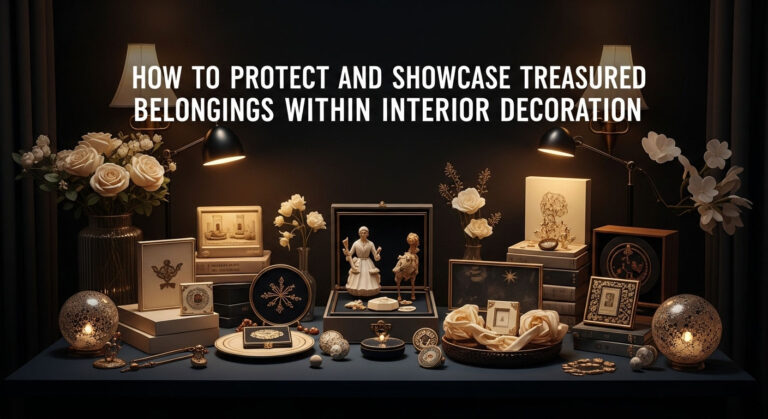 How to Protect and Showcase Treasured Belongings Within Interior Decoration