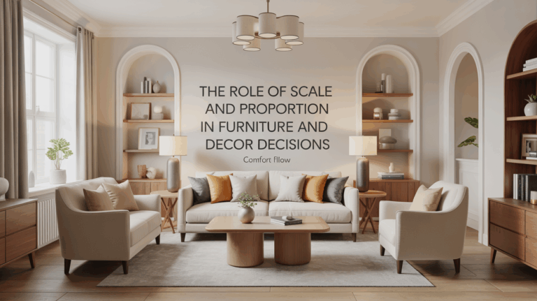 The Role of Scale and Proportion in Furniture and Decor Decisions