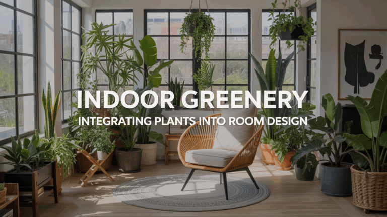 Exploring Indoor Greenery: Integrating Plants Into Room Design for Depth