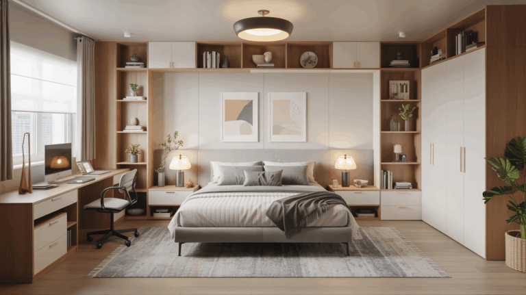 How to Design Multi-Function Bedrooms for Work and Rest