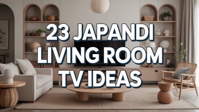 23 Japandi Living Room TV Ideas to Achieve Minimalist Harmony