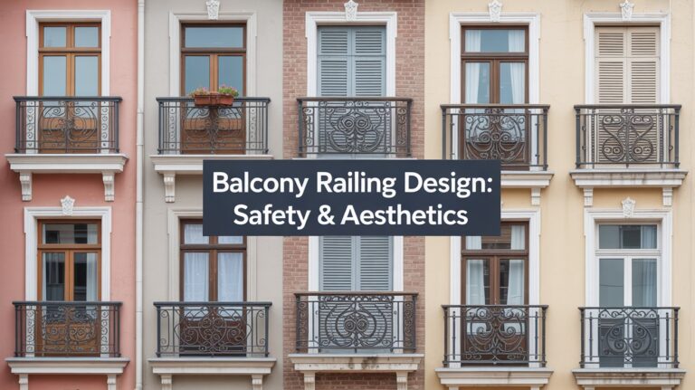 The Impact of Railing Design on Balcony Safety and Aesthetics