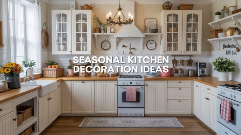 Planning for Seasonal Kitchen Decoration: Keeping Your Space Fresh Year-Round