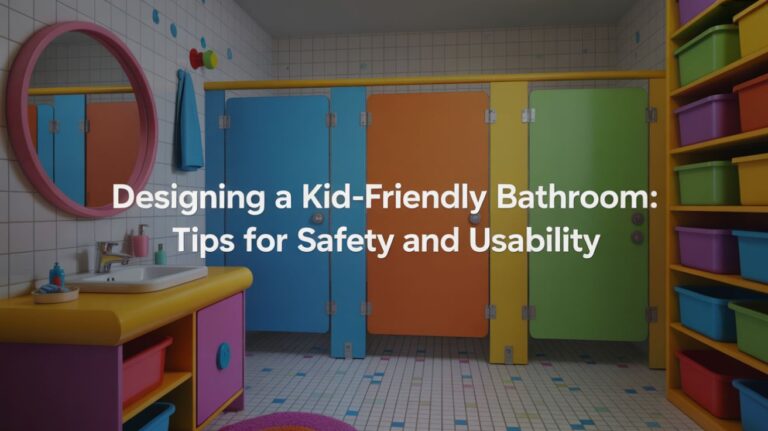 Designing a Kid-Friendly Bathroom: Tips for Safety and Usability