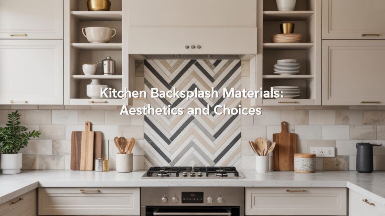 The Influence of Backsplash Materials on Overall Kitchen Aesthetics