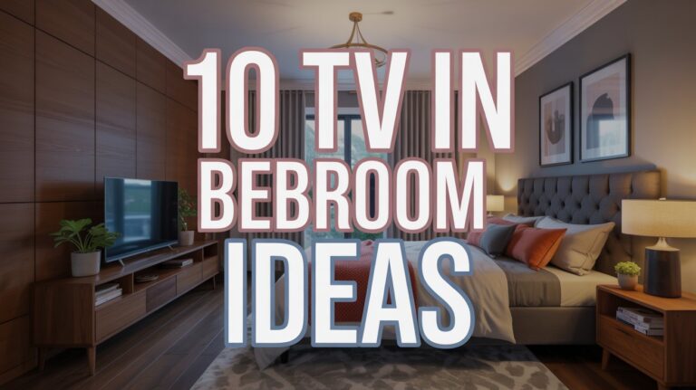 10 TV in Bedroom Ideas for Cozy Entertainment