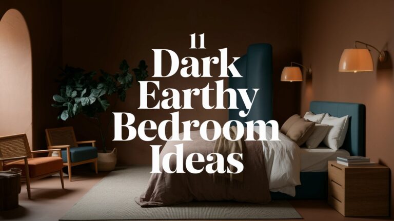 11 Dark Earthy Bedroom Ideas for Grounded Sophistication