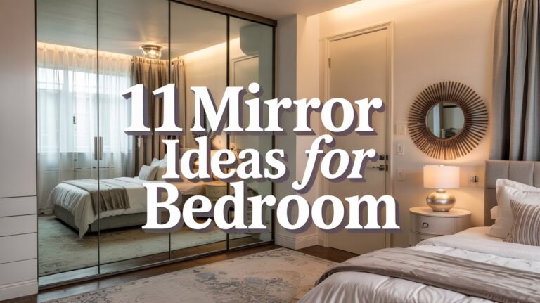 11 Mirror Ideas for Bedroom to Enhance Light