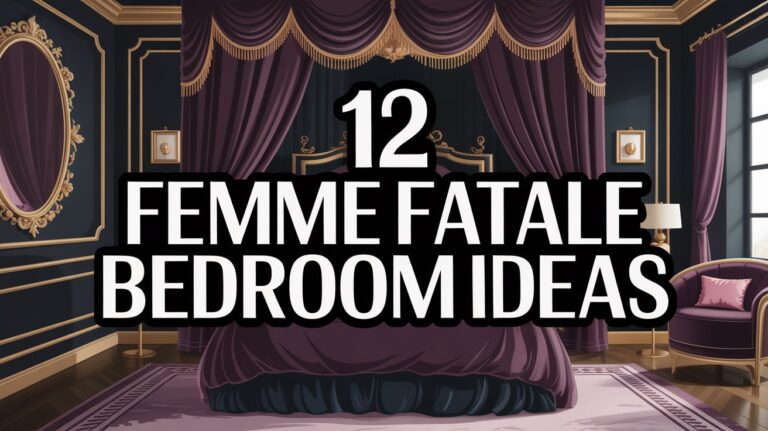 12 Femme Fatale Bedroom Ideas for Seductive Sophistication