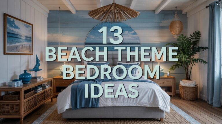 13 Beach Theme Bedroom Ideas for Coastal Escape
