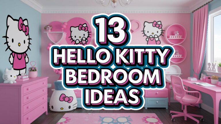 13 Hello Kitty Bedroom Ideas for Kawaii Dreams