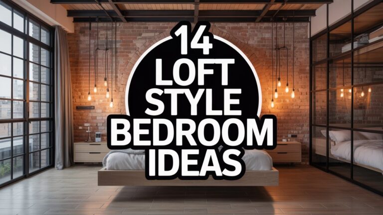 14 Loft Style Bedroom Ideas for Urban Sophistication
