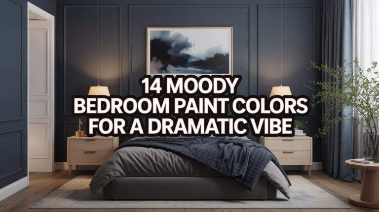 14 Moody Bedroom Paint Colors Ideas for Depth