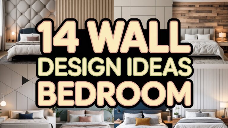 14 Wall Design Ideas Bedroom for Custom Style