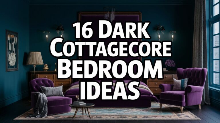 16 Dark Cottagecore Bedroom Ideas for Gothic Romance