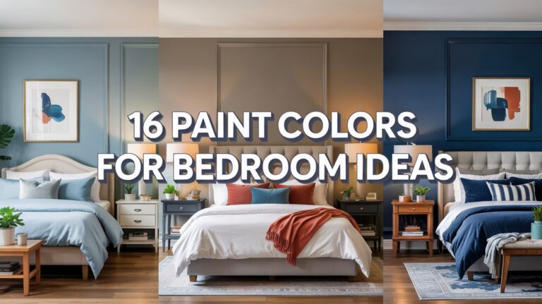 16 Paint Colors for Bedroom Ideas to Set the Mood
