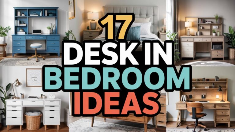 17 Desk in Bedroom Ideas for Productive Sanctuaries