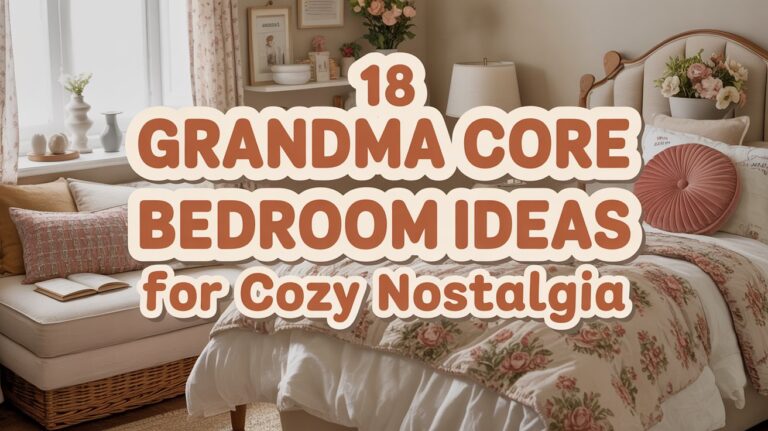 18 Grandma Core Bedroom Ideas for Cozy Nostalgia