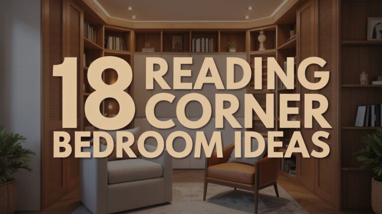 18 Reading Corner Bedroom Ideas for Quiet Moments