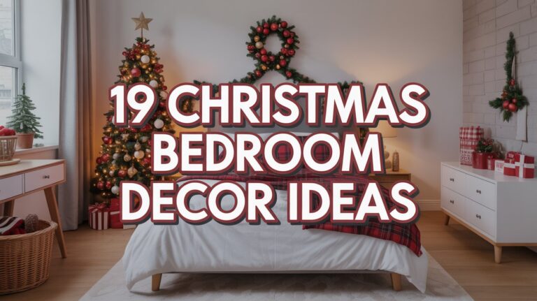 19 Christmas Bedroom Decor Ideas for Holiday Magic