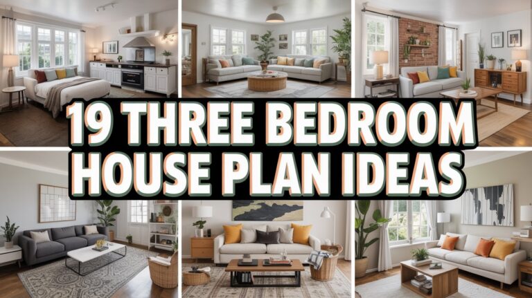 19 Three Bedroom House Plan Ideas for Family Living