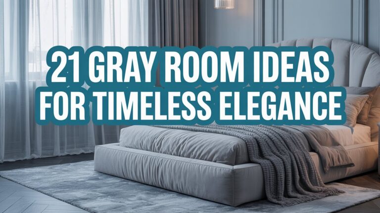21 Gray Room Ideas Bedroom for Timeless Elegance