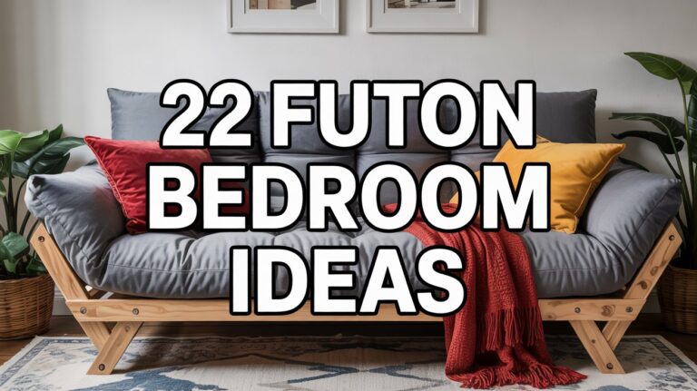 22 Futon Bedroom Ideas for Versatile Living