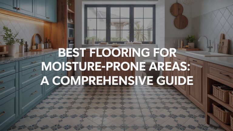 How to Select the Best Flooring for Moisture-Prone Areas Like Kitchens and Bathrooms