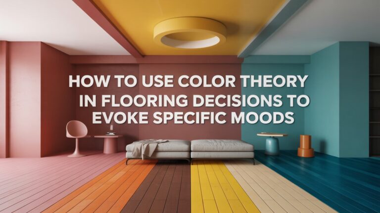 How to Use Color Theory in Flooring Decisions to Evoke Specific Moods
