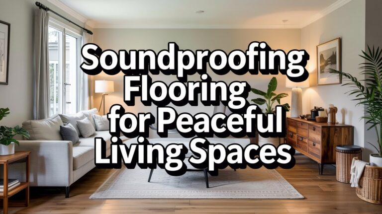 The Role of Soundproofing in Selecting Flooring Materials for Peaceful Living Spaces