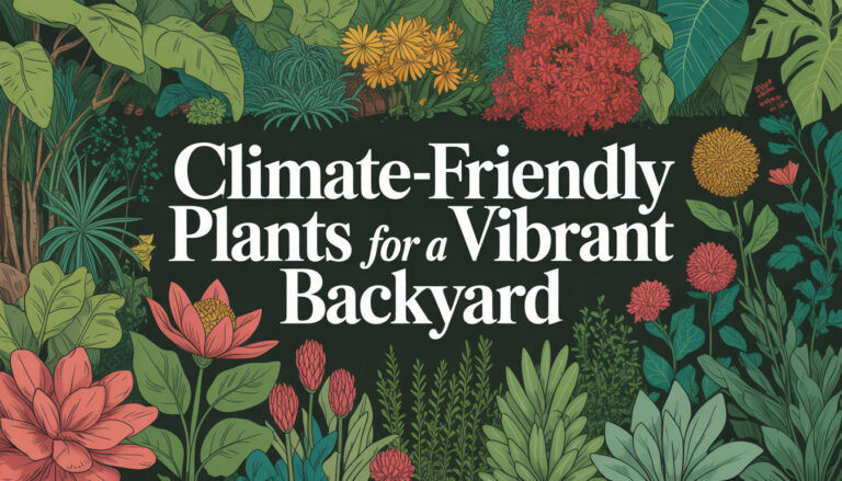 How to Choose Plants That Thrive in Your Climate for a Vibrant Backyard