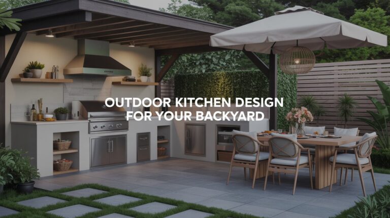 How to Design a Functional Outdoor Kitchen for Your Backyard