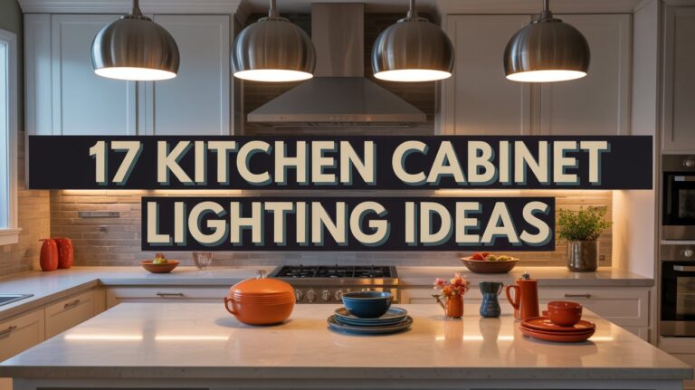 17 Kitchen Cabinet Lighting Ideas for Functional Ambiance